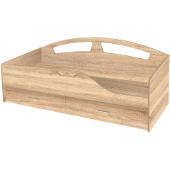 Ліжко Орфелія МАКСІ МЕБЛІ (під матрац 1600 х 700) Дуб сонома (11522) Королево