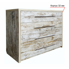 Комод Круїз (плюс) Кантрі МАКСІ МЕБЛІ (10840) Братське