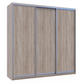 Шафа купе Doros Сіті Лайт Дуб сонома 3 ДСП 225х60х225 (42002137)