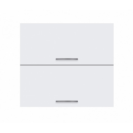 Навісна шафа закрита (дводверна - двері горизонтально) ширина 900 МАКСІ МЕБЛІ (70026)