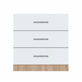 Тумба з трьома ящиками (без стільниці) ширина 800 МАКСІ МЕБЛІ (70127)