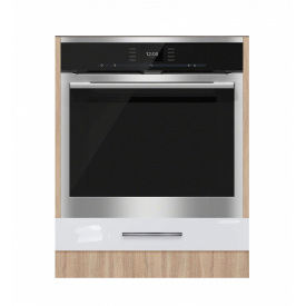 Тумба під духовку з ящиком (без стільниці) з фарбованими фасадами МДФ ширина 600 МАКСІ МЕБЛІ (5102404)