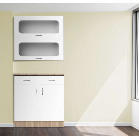 Кухонний набір Ельза ширина 900 МАКСІ МЕБЛІ Дуб сонома/Білий гладкий (5103020)