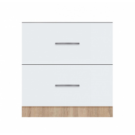 Тумба з двома ящиками (без стільниці) ширина 700 МАКСІ МЕБЛІ (70102)