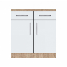 Тумба дводверна з 2-ма ящиками зі стільницею 1-ї категорії ширина 600 МАКСІ МЕБЛІ (700620)