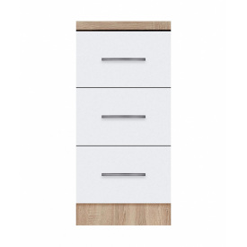 Тумба з трьома ящиками зі стільницею 1-ї категорії ширина 500 МАКСІ МЕБЛІ (70130)