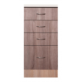 Тумба з чотирма ящиками зі стільницею 1-ї категорії 0,4 МАКСІ МЕБЛІ (10688)