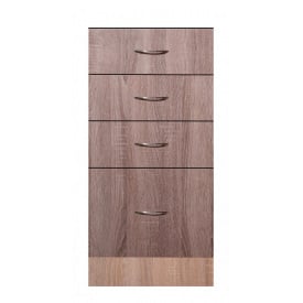 Тумба з чотирма ящиками (без стільниці) 0,3 МАКСІ МЕБЛІ (10678)