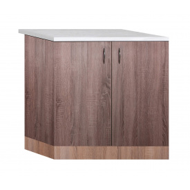 Тумба дводверна без ящиків зі стільницею 1-ї категорії 0,7 МАКСІ МЕБЛІ (10647)