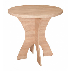 Стіл кухонний круглий 900 МАКСІ МЕБЛІ Дуб сонома (5102525)