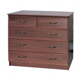 Комод Болеро МДФ накладки декор (5 ящиків) МАКСІ МЕБЛІ Венге магія (5102494)