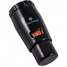 Термостатична головка Schlosser Mini, чорна матова (601100047R90051)