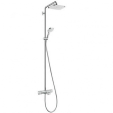 Душова система з термостатом для настінного монтажу Hansgrohe Croma E 280 1jet Showerpipe (27687000)