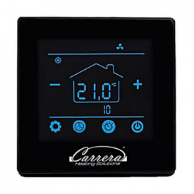 Термостат Carrera FT 09 - 24 DC WPF Wi-Fi чорний