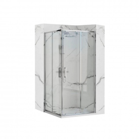 Душова кабіна кутова Rea Punto 90x90 хром (REA-K0867)