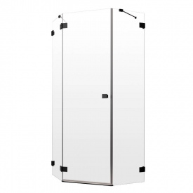 Душова кабіна Radaway Essenza Pro Black PTJ двері 570Lx2000, чорний/прозоре (10100000-54-01L)