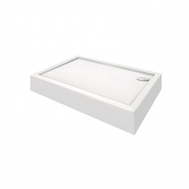 Душовий піддон Qtap Tern 301812C 100x80x12 + сифон (TERN301812C)