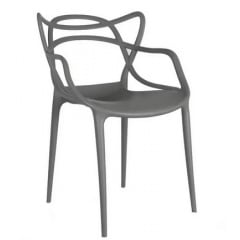Пластиковый стул Мастерс серый для улицы на кухню Тернополь