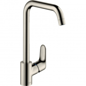 Змішувач для кухні Hansgrohe Focus 204 мм сталь