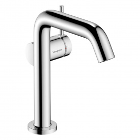 Змішувач для умивальника Hansgrohe Tecturis S EcoSmart+ зі зливним клапаном хром