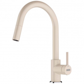 Змішувач Franke Lina з виносним виливом, бежевий (115.0626.083)