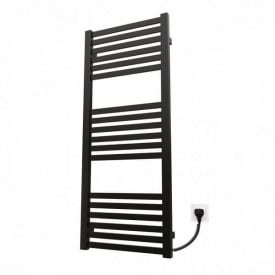 Електрична рушникосушка Kosser Герда 1200x500/18 ER таймер чорний