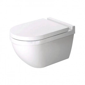 Унітаз підвісний Duravit Rimless Starck 3 з кришкою SoftClose (45270900A1)