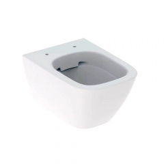 Унітаз підвісний Geberit Smyle Square Compact без сидіння (500.379.01.1) Софиевская Борщаговка