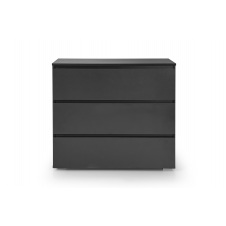 Комод SleekLine 3ШУХ (Антрацит, 90x43x80 см) IMI