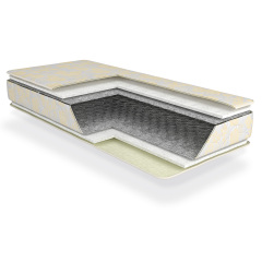 Матрац Тео 120x200 на залежних пружинах Курінь
