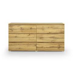 Комод SleekLine-3 6ШУХ (Дуб Аппалачі, 160x43x80 см) IMI Черновцы