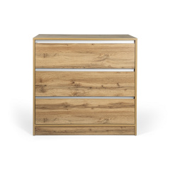 Комод SleekSpace-1 3ШУХ (Дуб Аппалачі + Німфея Альба, 90x43x86 см) IMI Черкассы