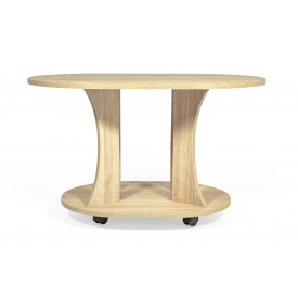 Стіл журнальний LunaRise (Дуб Сонома, 80x60x48 см) IMI