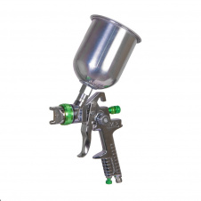 Краскопульт пневматический MASTERTOOL HVLP, GLAZE ВАЛБ 600 мл, Ø 1,3 мм, 150-220 л/мин, 3-4 бар (80-8907)