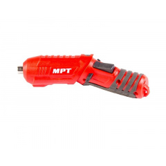 Отвертка аккумуляторная поворотная MPT 4 V Li-ion 1.5 Ач 250 об/мин 3.5 Нм USB Red with Black (MCSD4006.2) Васильевка