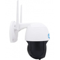 IP камера відеоспостереження P20 v380 APP Wi-Fi 3MP 4G вулична з віддаленим доступом White Мукачево