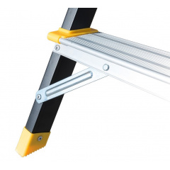 Лестница алюминий/сталь MASTERTOOL 5 ступеней h 1064 мм (79-1205) Белая Церковь