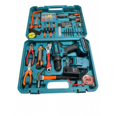 Дриль+шуруповерт акумуляторний Makita DF550DWE 24V 5A/h Li-Ion + великий набір інструментів 40 шт (1908785289) Южноукраинск