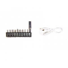 Отвертка аккумуляторная поворотная MPT 4 V Li-ion 1.5 Ач 250 об/мин 3.5 Нм USB Red with Black (MCSD4006.1) Володарск-Волынский