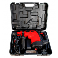 Перфоратор MPT 38 мм 1200 Вт 300-760 об/мин 1950-4860 уд/мин 3 режима Black and Red (MRH3803) Пологи