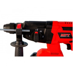 Перфоратор аккумуляторный MPT 26 мм 21 V Li-ion 4 Ач 1400 об/мин 4500 уд/мин 3 режима Black and Red (MCRH2641.B1) Ворожба