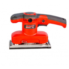 Шлифмашина вибрационная MPT 320 Вт 14000 об/мин 180х90 мм Black and Red (MFS3203) Весёлое