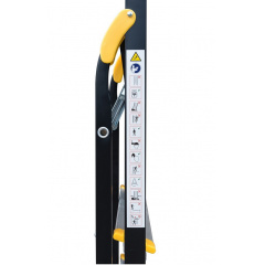 Лестница MASTERTOOL алюминий/сталь 4 степени h 846 мм (79-1204) Винница
