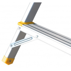 Лестница алюминиевая MASTERTOOL 4 ступени h 850 мм (79-1104) Кам'янка-Дніпровська