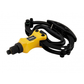 Пистолет для заклепок рычажный одноручный Т-образный MASTERTOOL ПРОФИ CrMo 200 мм Black (21-0720)