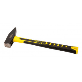 Молоток слесарный MASTERTOOL 800 г HRC60 330 мм Yellow and Black (02-0808)