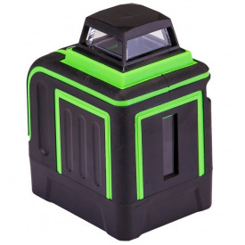 Уровень лазерный MASTERTOOL 10м ±0,2мм/м 2 гол H/V/H+V H360°/V110° ±3°GREEN/510нм (30-1906)