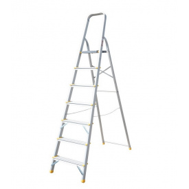 Лестница алюминиевая MASTERTOOL 7 ступеней h 1500 мм (79-1107)