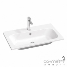Раковина из литого мрамора Ravak Chrome Slim 800 XJG01180001 белая