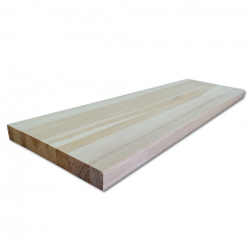 Сходинка ясенова цільноламельна 800х300х38